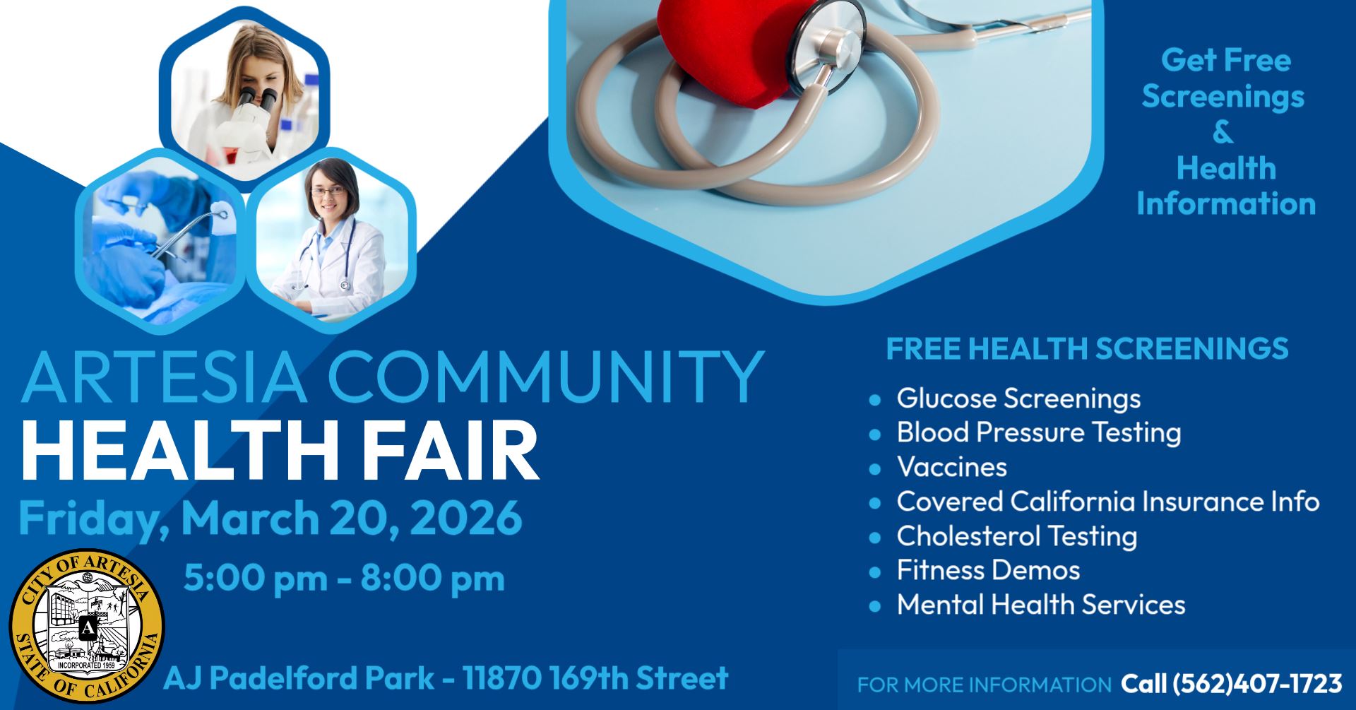 Community Health Fair March 20, 2026