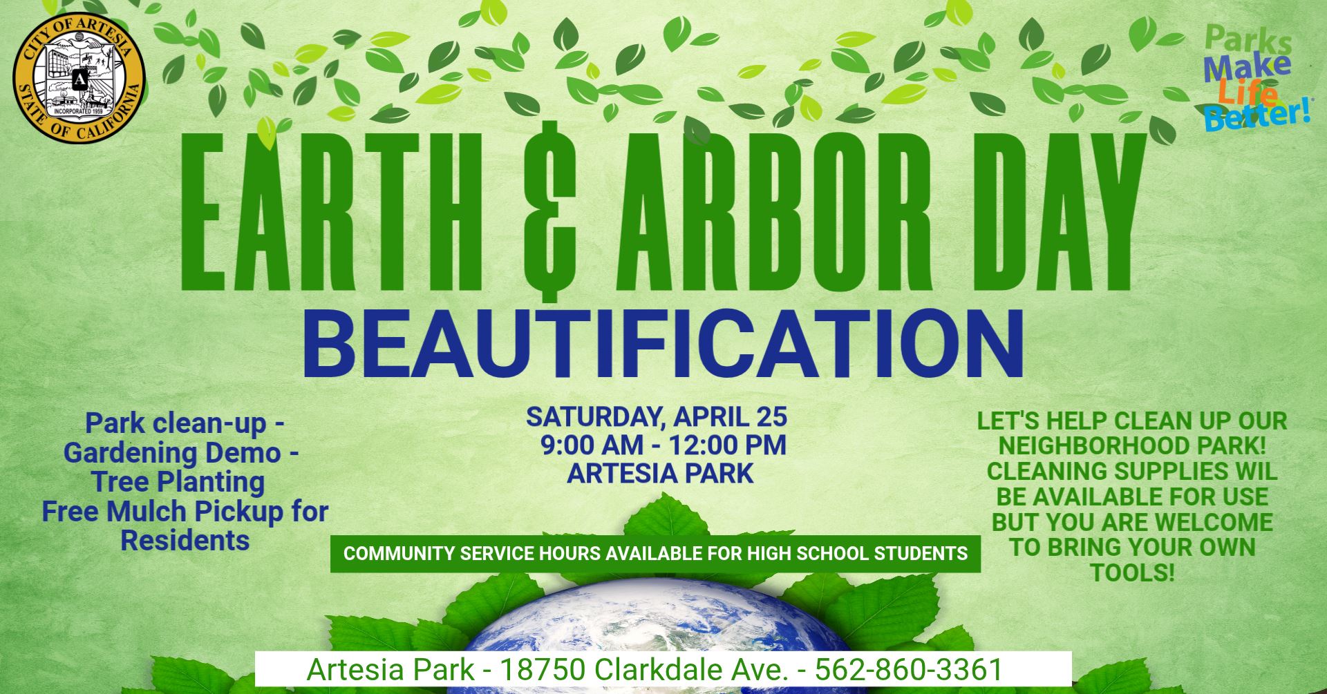 Earth Arbor Day 2026 - FB event