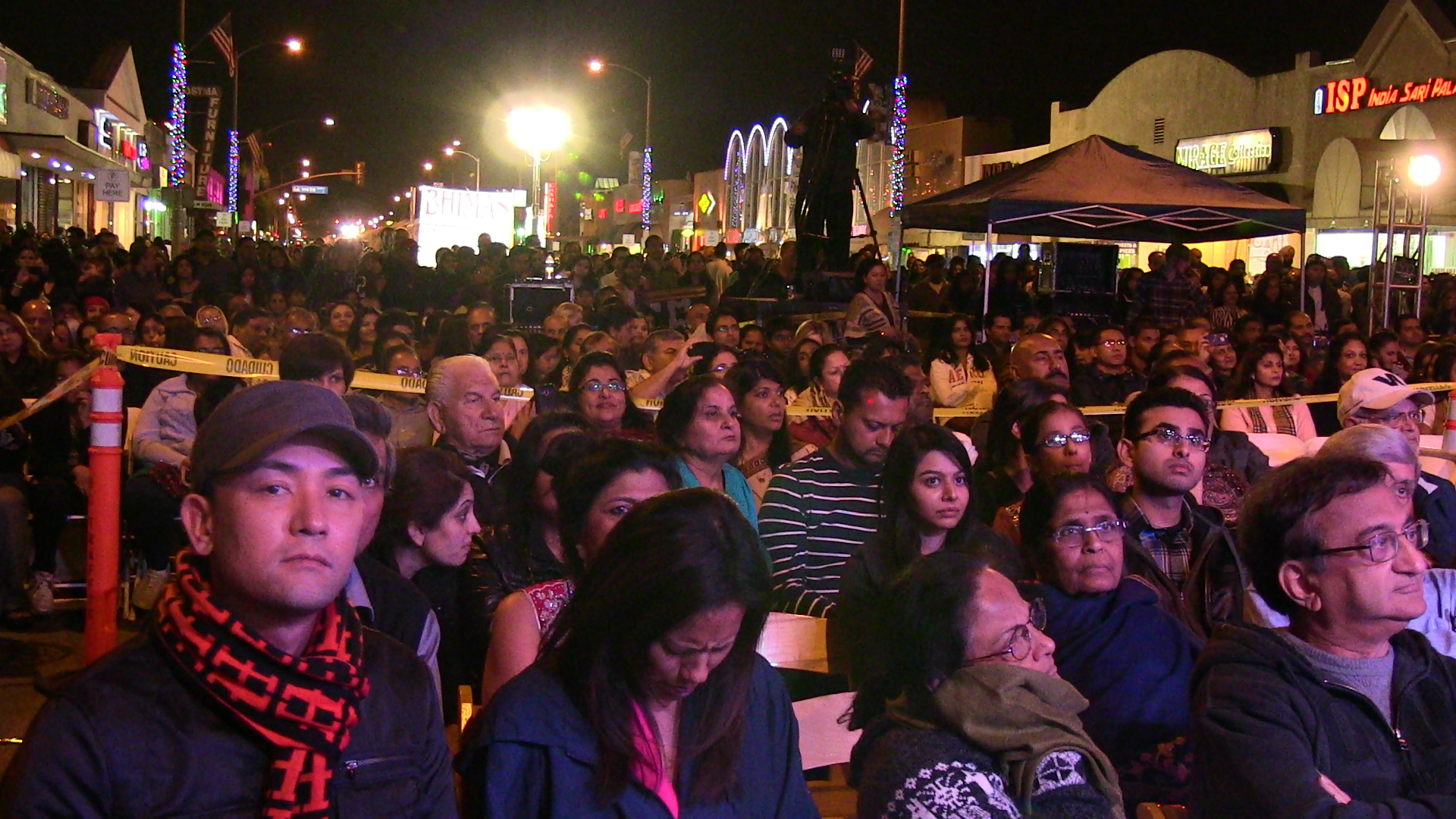 Diwali Festival crowds